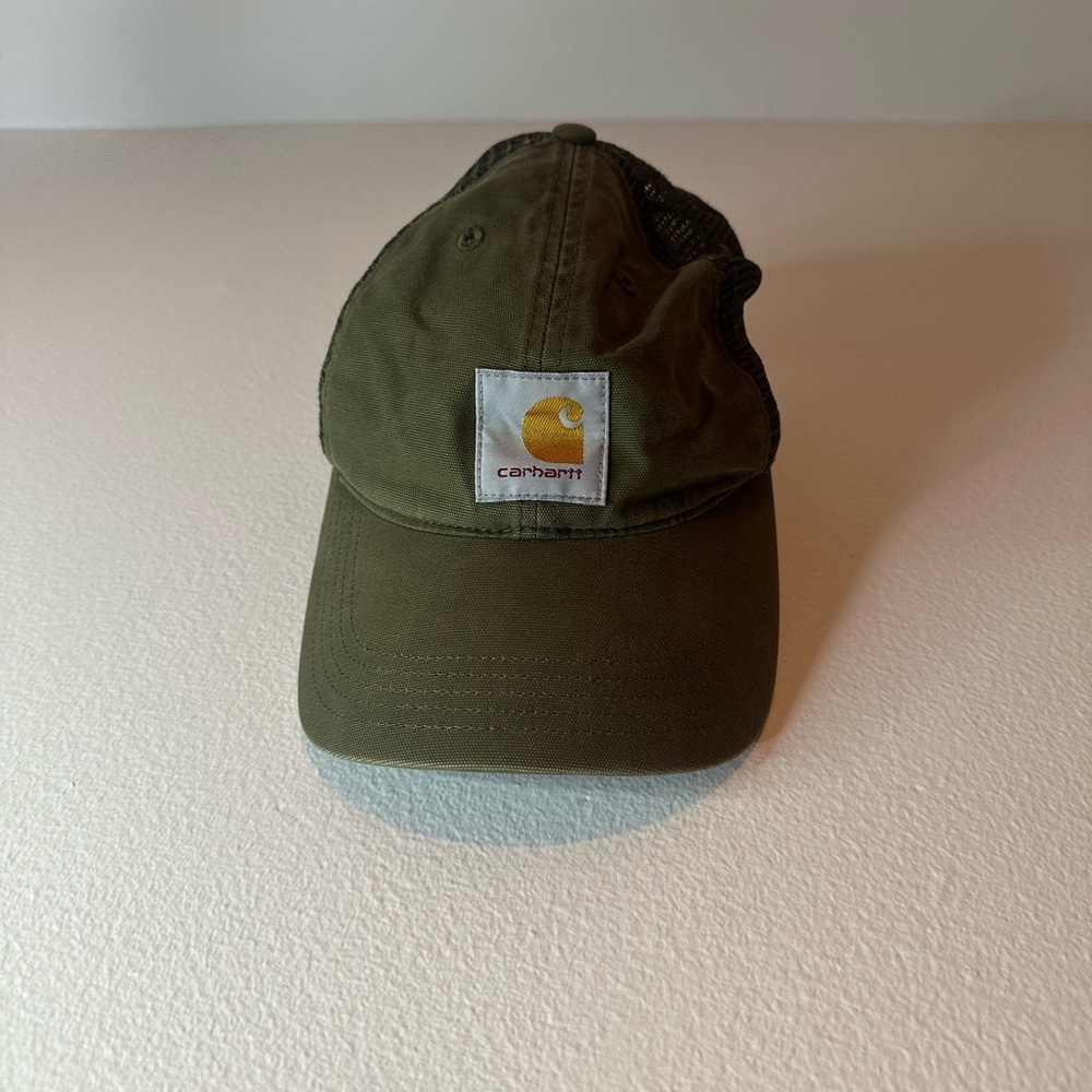 Carhartt Olive Green SnapBack Cap